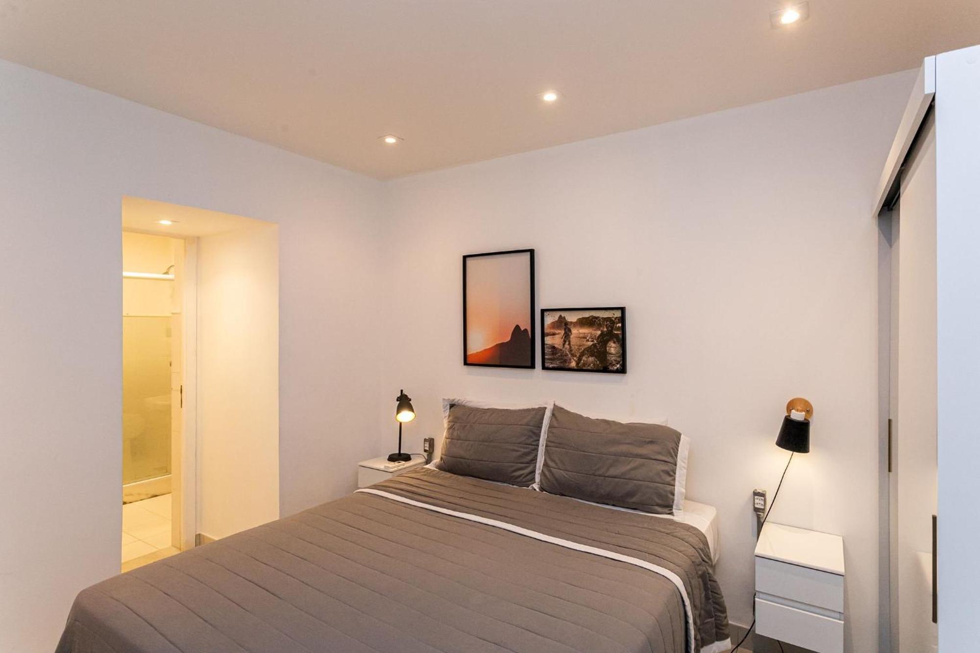 Apartamento Moderno A 300 M Da Praia Do Leblon Rio de Janeiro Luaran gambar
