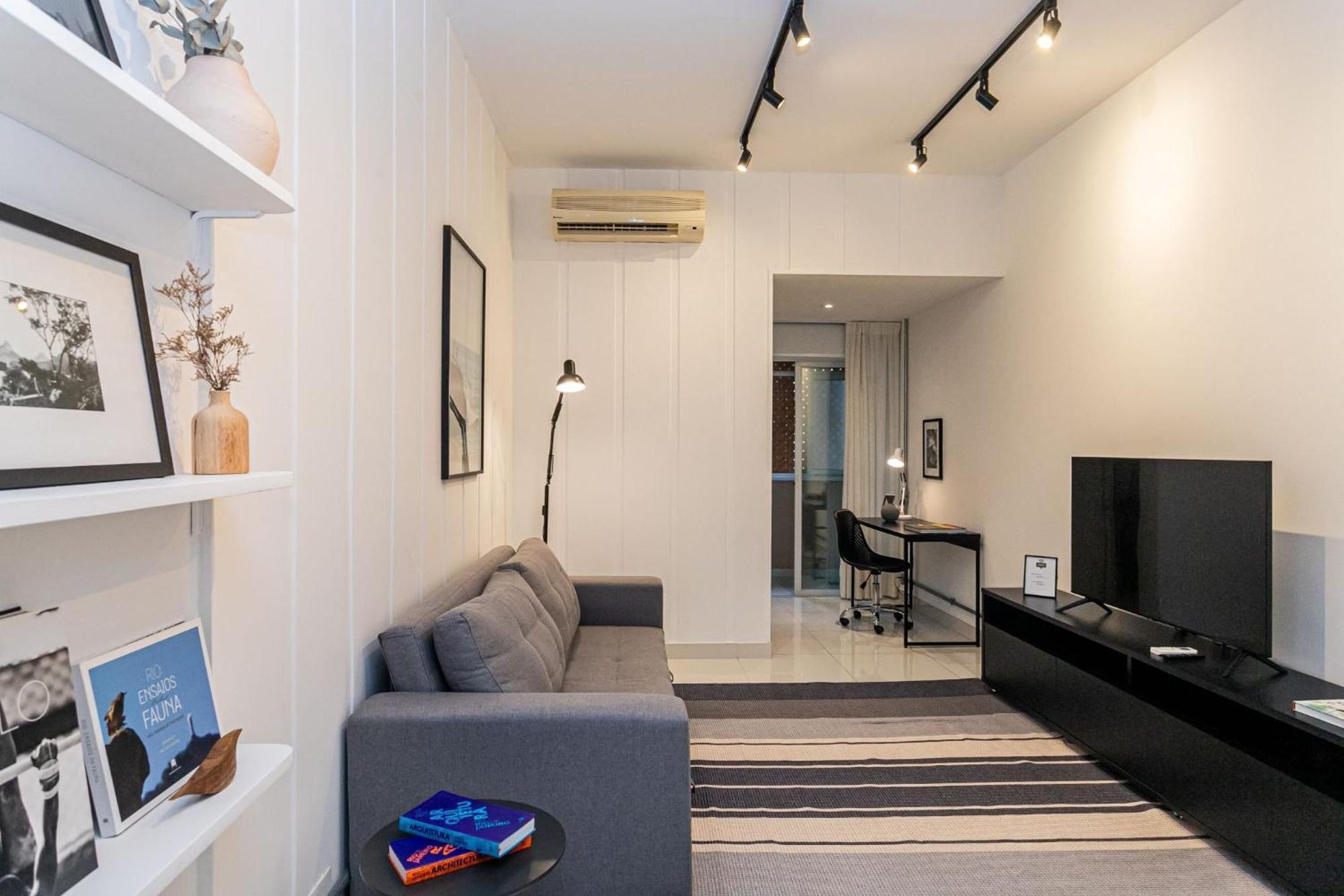 Apartamento Moderno A 300 M Da Praia Do Leblon Rio de Janeiro Luaran gambar