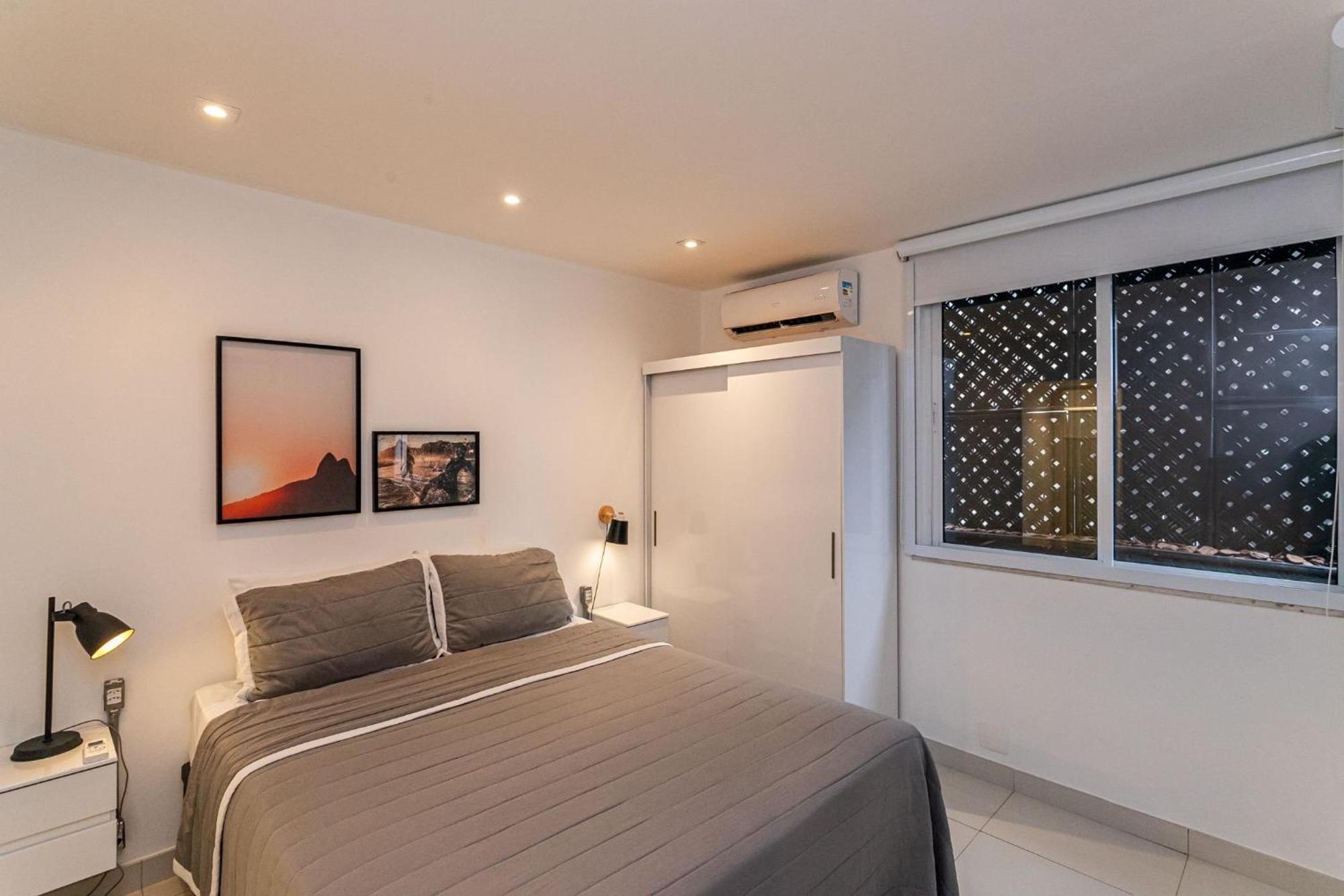 Apartamento Moderno A 300 M Da Praia Do Leblon Rio de Janeiro Luaran gambar