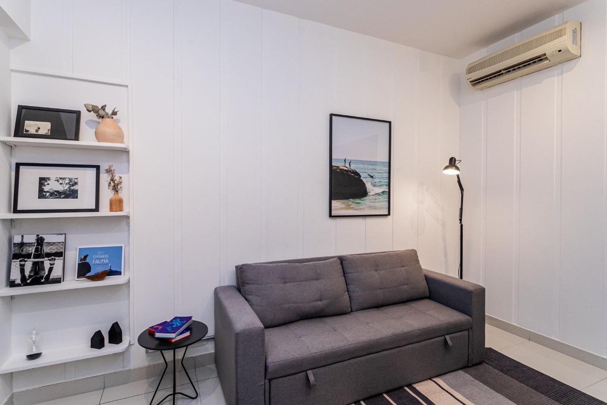 Apartamento Moderno A 300 M Da Praia Do Leblon Rio de Janeiro Luaran gambar