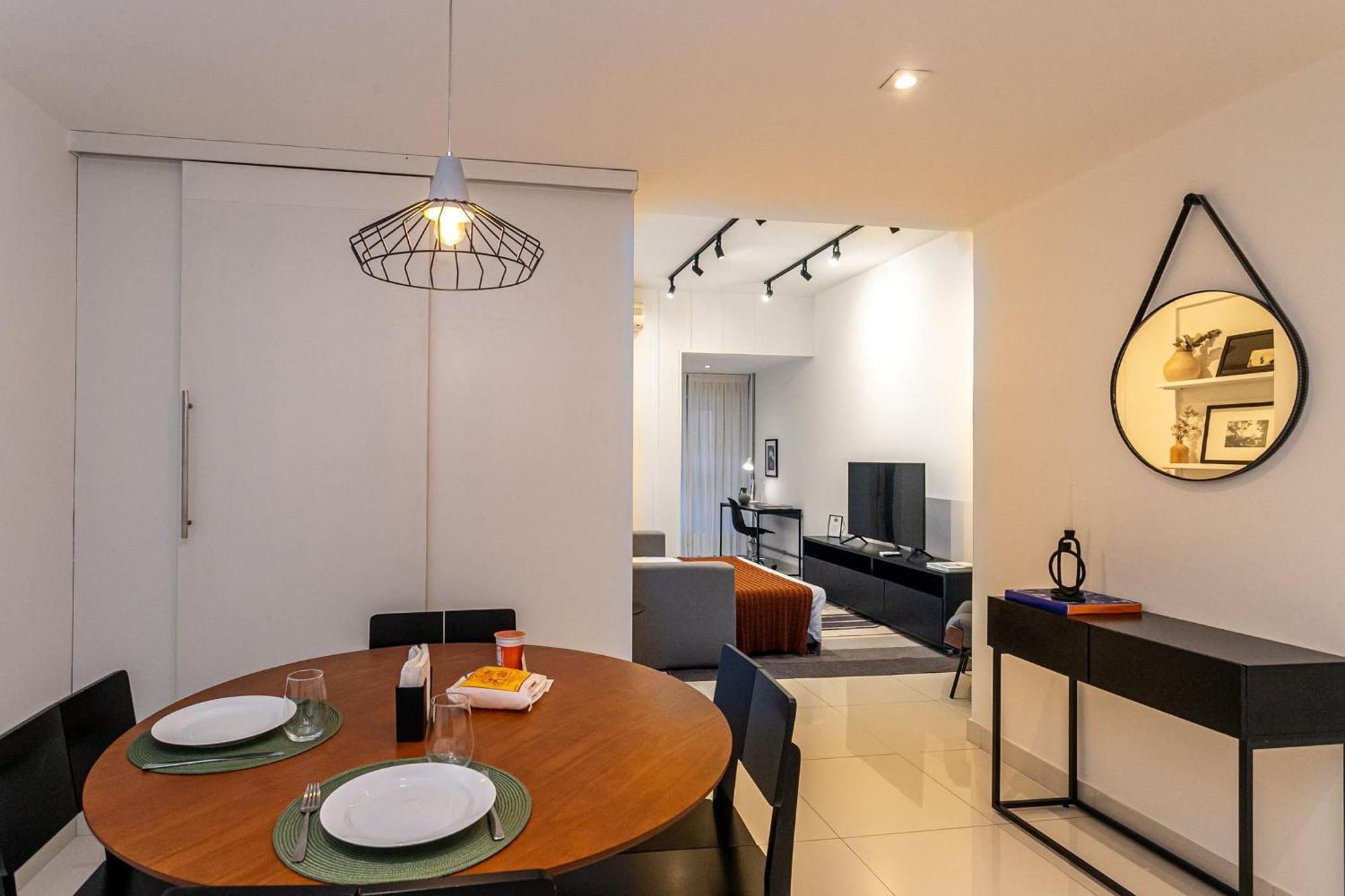Apartamento Moderno A 300 M Da Praia Do Leblon Rio de Janeiro Luaran gambar