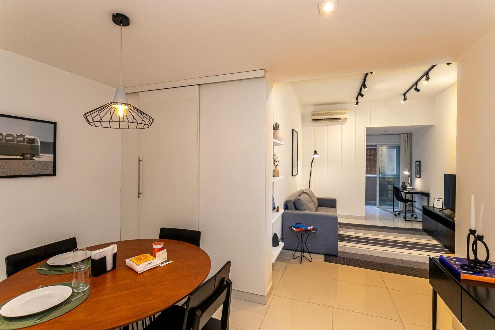 Apartamento Moderno A 300 M Da Praia Do Leblon Rio de Janeiro Luaran gambar